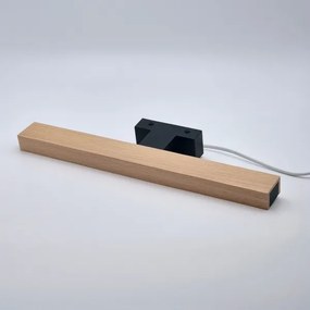 Brilagi-LED Kúpeľňové osvetlenie zrkadla WOODY MIRROR LED/8W/230V IP44 dub/čierna