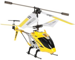 KIK RC vrtuľník SYMA S107G Metal Series, žltý hliníkový s gyroskopom