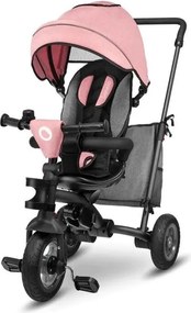 Lionelo - Detská trojkolka TRIS ružová/sivá