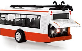 RAPPA Trolejbus s hlásením českých zastávok - 28 cm - Rappa