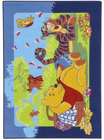 Koberce Breno Kusový koberec WINNIE W43 - Winnies Picnic, viacfarebná,95 x 133 cm