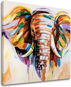 Autorská reprodukcia na plátne SLON XOBDA035E1