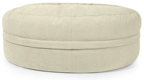 Hnedý sedací vak z textílie buklé Roll 135 – SLOWDOWN