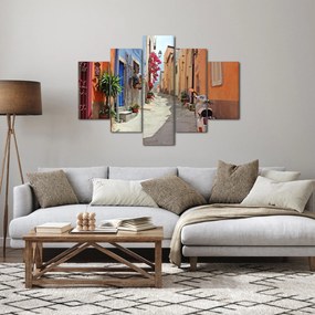 Obraz ulice na Sardínii (150x105 cm)