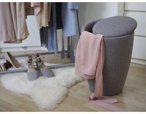 WENKO 22448100 - Stolička CANDY 36x50,5 cm šedá/čierna