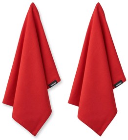 Humdakin Utierka z organickej bavlny Rushing Red – set 2 ks