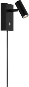 Nordlux Omari nástenná lampa 1x3.2 W čierna 2112231003
