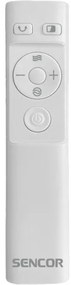 Sencor - Podlahový bezvrtuľový ventilátor 50W/230V biela + diaľkové ovládanie