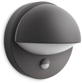 Philips - Vonkajšie nástenné svietidlo so senzorom JUNE 1xE27/12W/230V IP44 871951438530600
