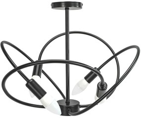 Stropné svietidlo Lampa 4 APP1093-4C čierne