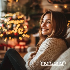 Monzana Sviečky na vianočný stromček CANDLE, 20ks, 10,5cm, teplá biela