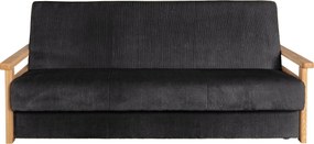 XXXLutz ROZKLADACIA POHOVKA, textil, čierna P & B - Sedačky - 002330001211