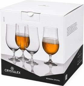 Crystalex poháre na pivo BAR 380 ml 4 ks