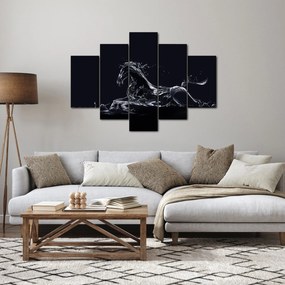 Obraz - Kôň a voda (150x105 cm)