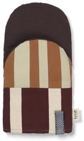 Ferm Living Chňapka z organickej bavlny Patchwork