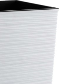 Květináč FLORE RIFLO 24,7x25,6 cm bílý