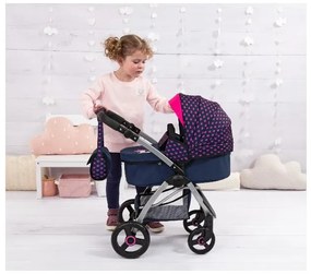 Bayer Design Kombinovaný kočík pre bábiky City Max (modrá)  (100378301)