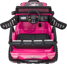 Elektrické autíčko Jeep BEAST 4x4 ružové