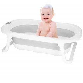 Skladacia vanička 40 L SPRINGOS SB0060 - sivá