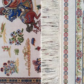 Koberec Exkluzívny Qum Silk 10 krémový