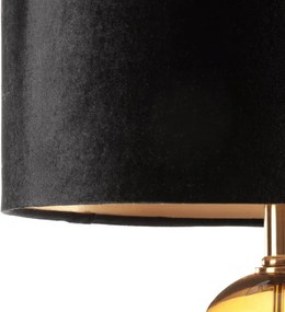 Dekoračná lampa LEONA 01 čierna