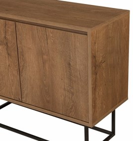 Skrinka Zuri Walnut and Black