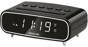 Sencor SRC 2600 B rádiobudík, čierna