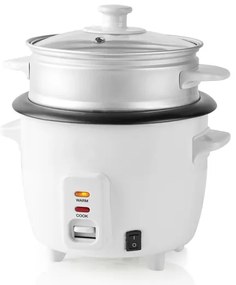 Nedis KARC06WT - Ryžovar 300W/230V 0,6l biela