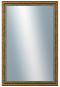 DANTIK - Zrkadlo v rámu, rozmer s rámom 80x160 cm z lišty HRAD zelená (3005)