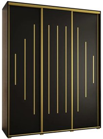 Skriňa 45 Canaris 12 200 čierna/gold