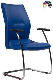 ANTARES Konferenčná rokovacia stolička 1810/S LEI čalúnenie SKAI koženka