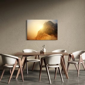 Obraz hory v hmle (90x60 cm)