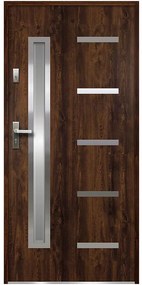 Dvere vchodové Juventus P55 90P ořech