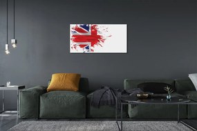 Obraz canvas Vlajka Veľkej Británie 125x50 cm