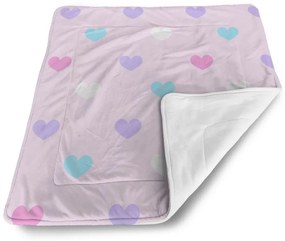 Sablio Deka pre bábätko Srdce vedľa srdca - 80x100 cm
