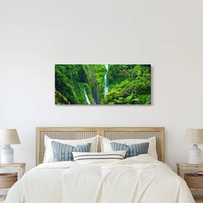 Obraz - Vodopády Madakaripura, východná Java, Indonézia (120x50 cm)