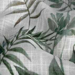 ZÁVES NA KRÚŽKOCH AMANDA 140X250 CM LISTY