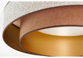 Brilagi - LED Stropné svietidlo VEGAS SHINE LED/24W/230V pr. 60 cm hnedá