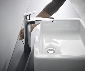 Hansgrohe Logis, páková umývadlová batéria 190, s odtokovou súpravou, chrómová, HAN-71090000