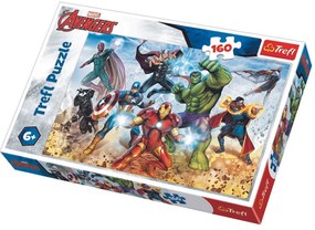Trefl puzzle Avengers zachraňujú svet 160 dielikov