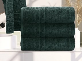 Uterák Comfort 70 x 140 cm tmavozelený, 100% bavlna