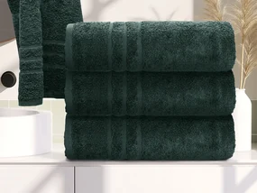 Uterák Comfort 70 x 140 cm tmavozelený, 100% bavlna