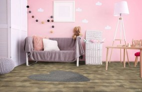 Vopi, Kusový koberec Color Shaggy šedý srdca, 120x120, šedá, obývacia izba