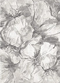 Koberec VERA 4441 sivý – obdĺžnikový koberec s vzorom Rozmer: 240x330 cm