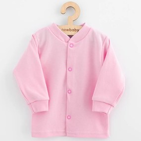 Dojčenský bavlnený kabátik New Baby Happy Elephante pink, vel. 74 (6-9m)