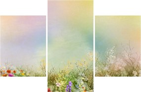 Obraz - Maľovaná lúka 2 (90x60 cm)