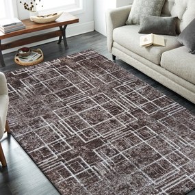 Hebký koberec so štýlovým vzorom Šírka: 120 cm | Dĺžka: 170 cm