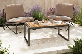 XXXLutz STÔL NA TERASU, drevo, kov, 110/45/62 cm Ambia Garden - Online Only záhrada - 002905001101