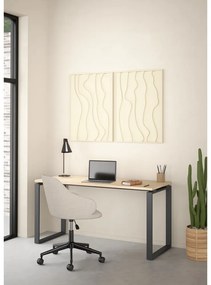 Pracovný stôl s doskou v dubovom dekore 60x150 cm Sign – Tvilum
