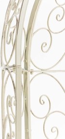 Oblúk na ruže Rosie s lavičkami - Krémová antik